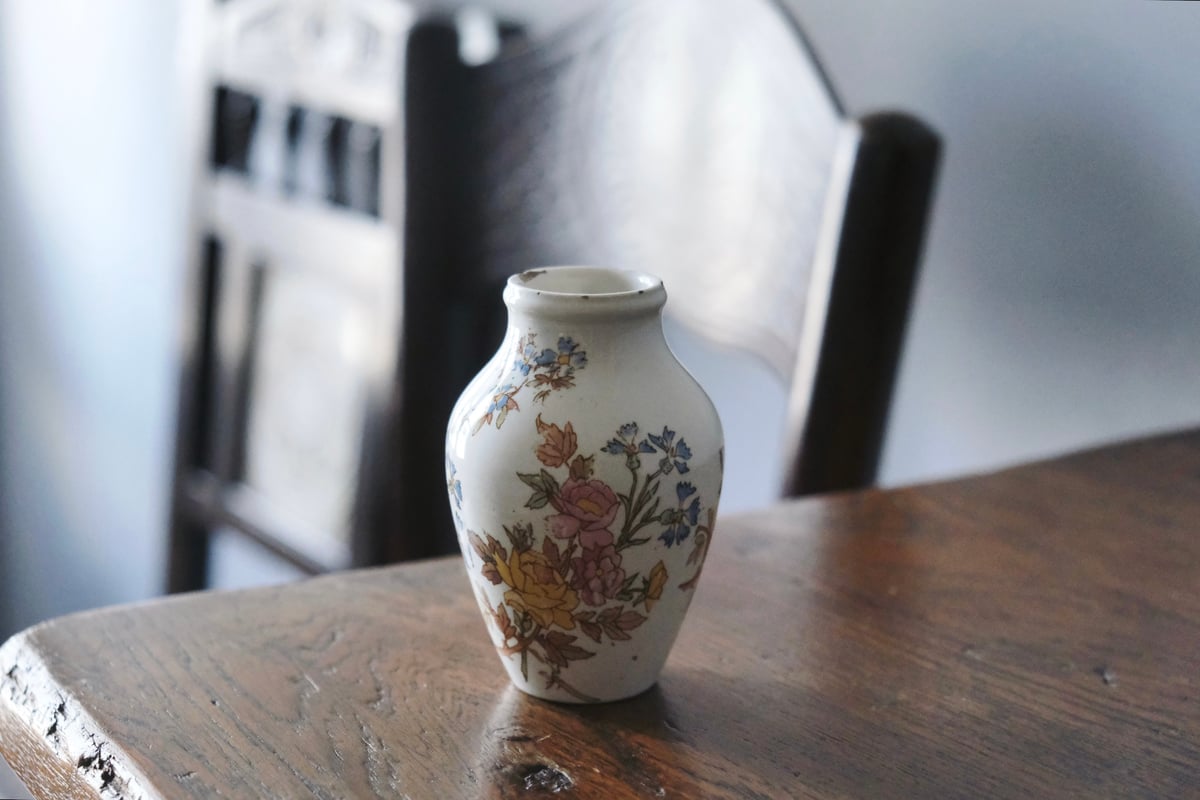 Sarreguemines Louis XV マスタードポット サルグミンヌ