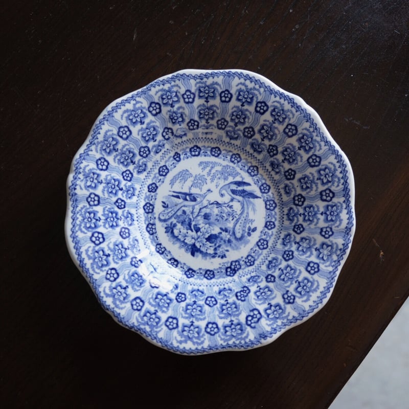 D.ジョンストンボルドー D.Johnston&Cie Bordeaux 平皿 リム皿