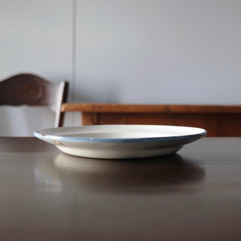 VARAGE ヴァラージュ 平皿 リム皿 φ22cm フランス アンティーク VARAGE ヴァラージュ 平皿 リム皿 φ22cm フランス アンティーク