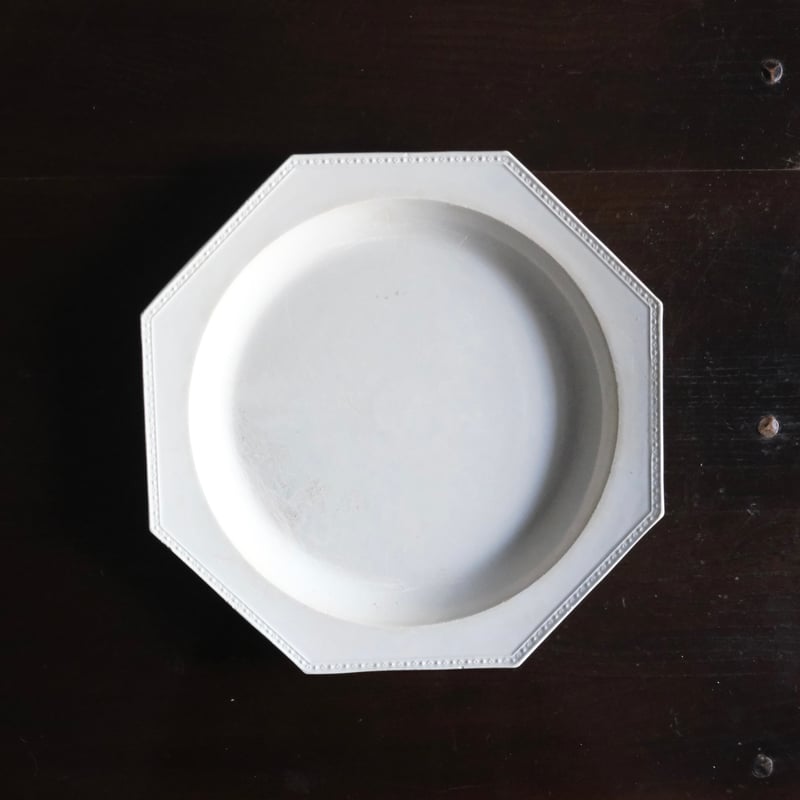 クレイユ ファイアンスフィン オクトゴナル ダイヤリム B CREIL クレイユ ファイアンスフィーヌ オクトゴナル ダイヤ