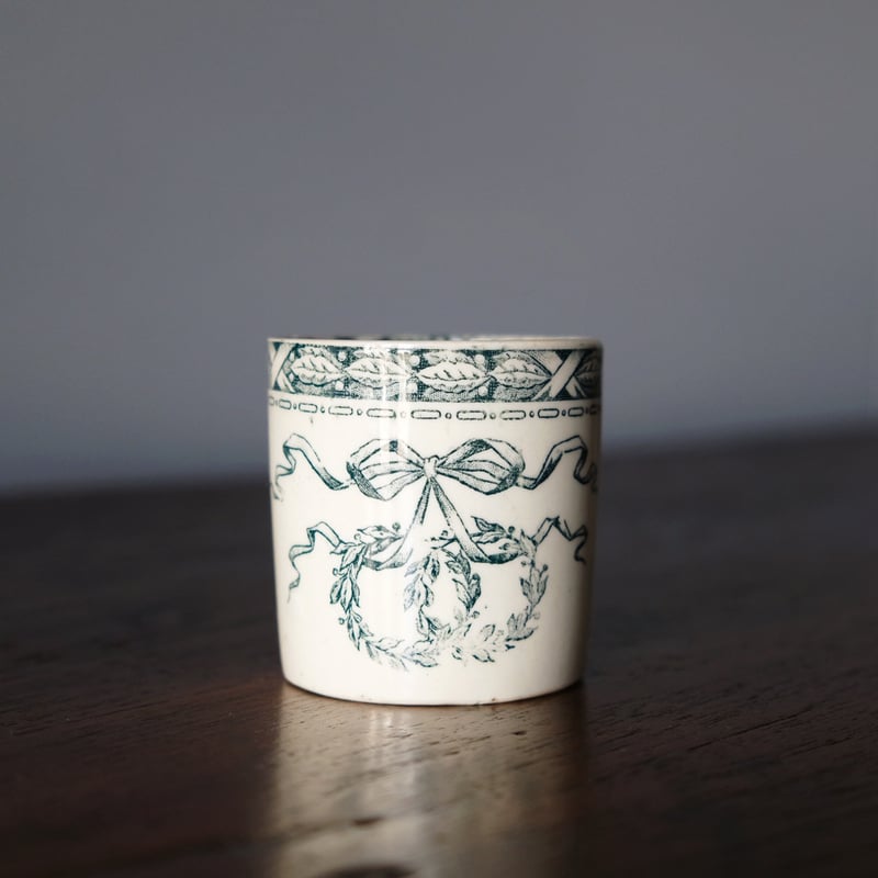 フランスアンティーク　SALINS デミカップ3客セット サラン SALINS デミタス カップ アンド ソーサー フランス