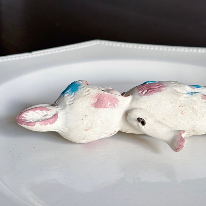 ビスク ドール ミニョネット 女の子 うさぎ フランス アンティーク