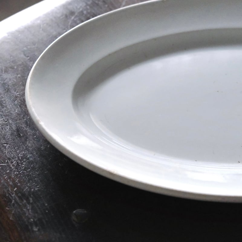 Creil & Montereau オーバル皿 楕円皿 クレイユモントロー クレイユ