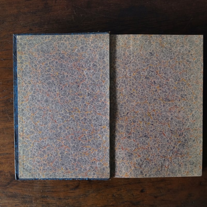 古書 彩色モード版画付 本 Magasin des Demoiselles 1848-49年