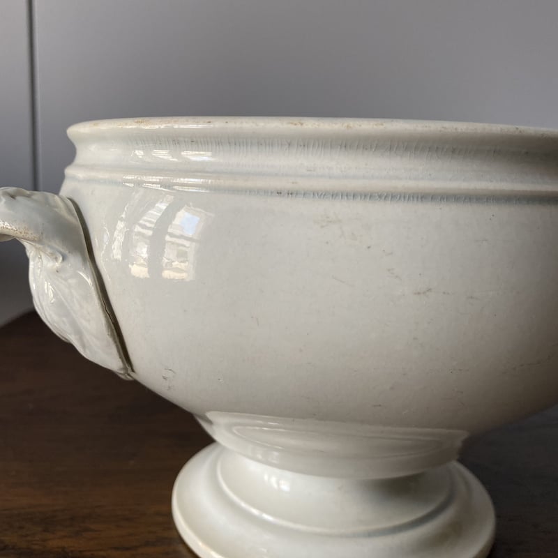 GIEN ジアン スーピエール 蓋なし 小さめ アンティーク 050541