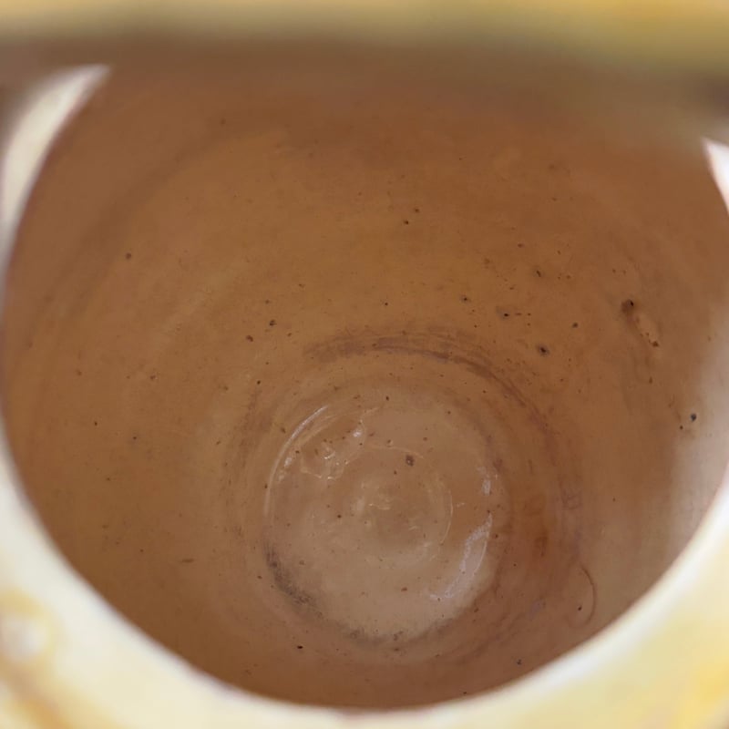 19世紀 黄釉 ガーグレット フランス アンティーク 0502032 | jinen_antique