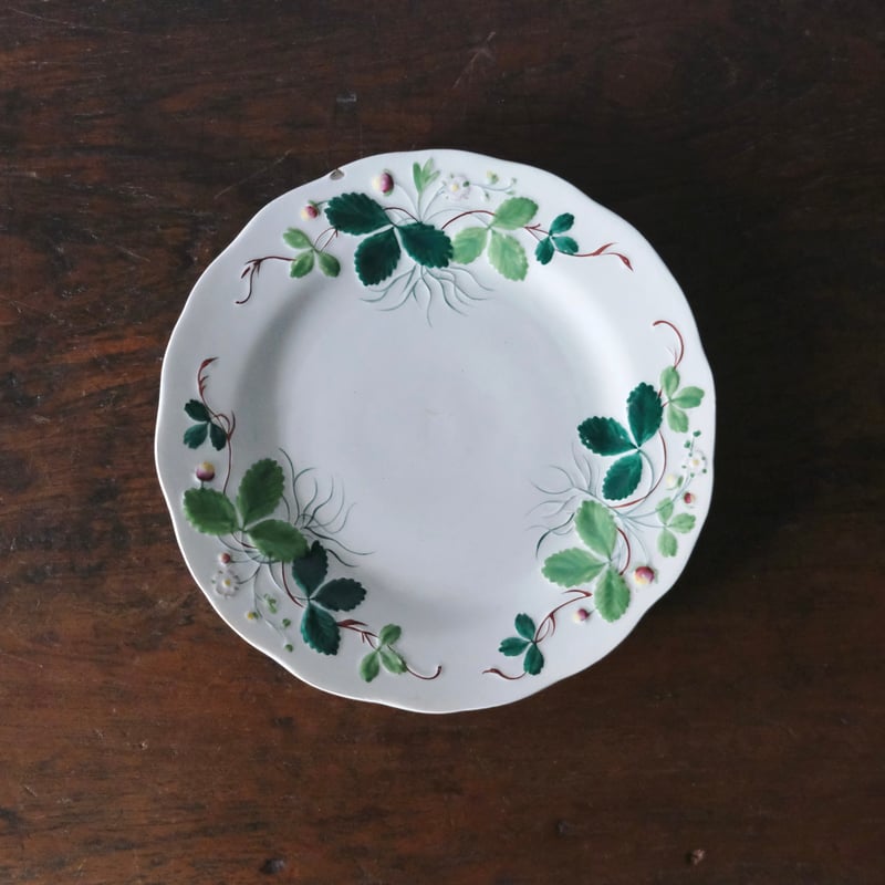 ジョルジュ・サンドのいちご皿 FRAISE クレイユモントロー B *状態良 ジョルジュ・サンドのいちご皿 FRAISE クレイユモントロー B *状態良