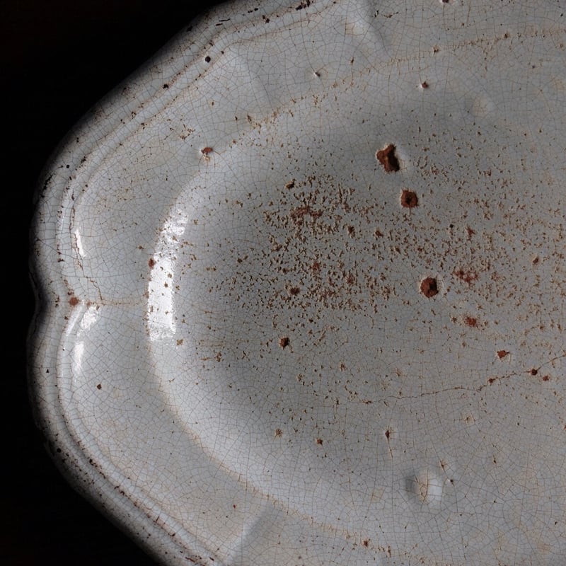 キュノワール 花リムオーバル皿 キュノワール 花リム オーバル皿 アンティーク 050426