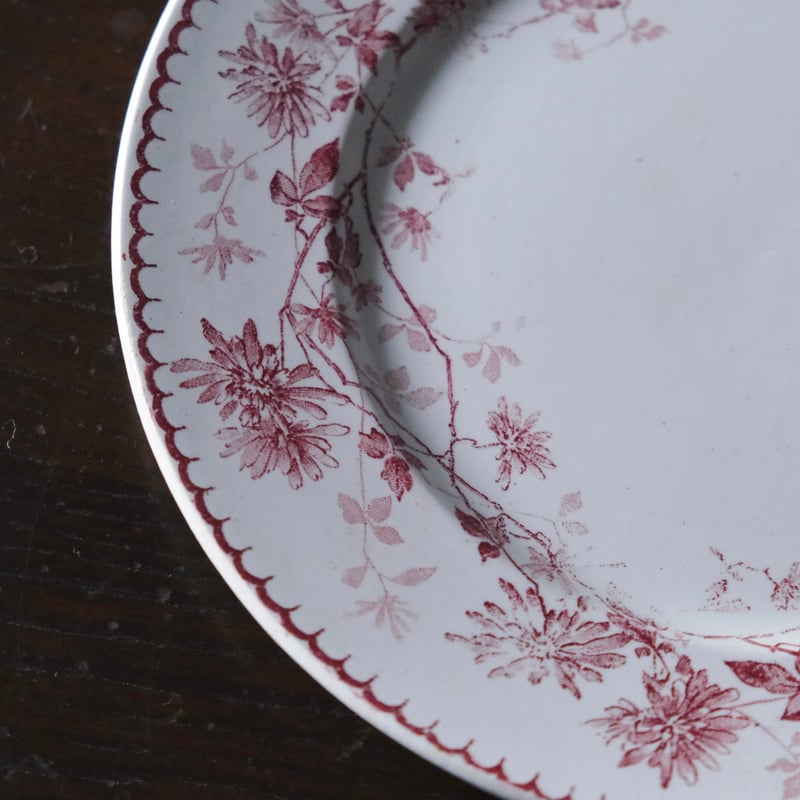 Creil & Montereau ミニャルディーズ 平皿 デザート皿 φ20.8cm クレイ