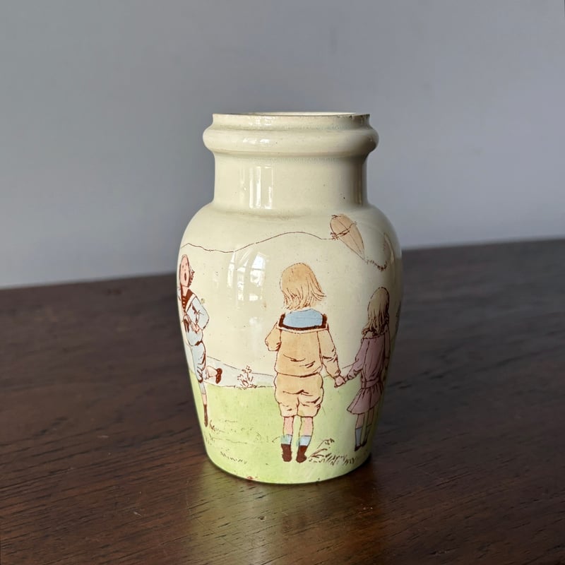 アンファンリシャール マスタードポット アンファンリシャール 大変珍しいマスタードポットです。 #antique