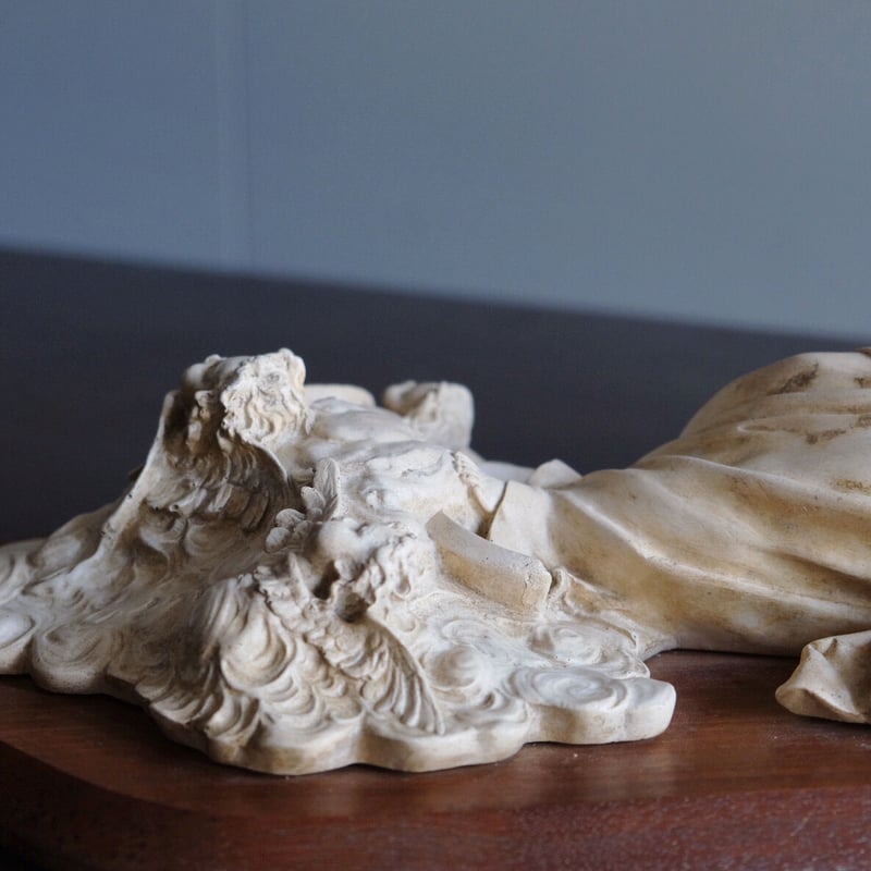 石膏 聖母マリア被昇天像 h50.5cm フランス アンティーク