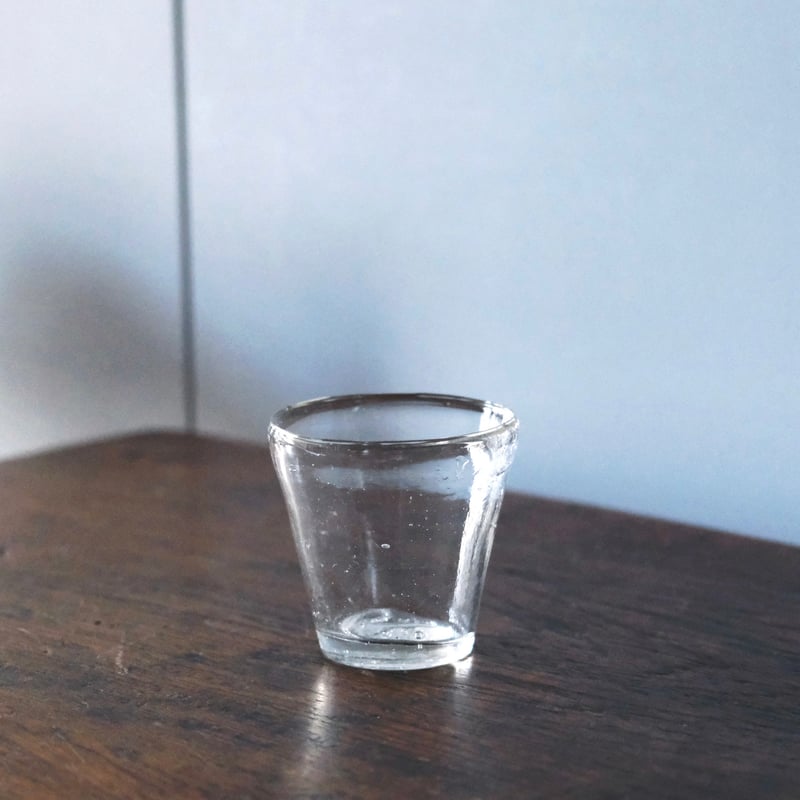 キャンドルグラス 無色 hフランス アンティーク 0502304 | jinen_antique