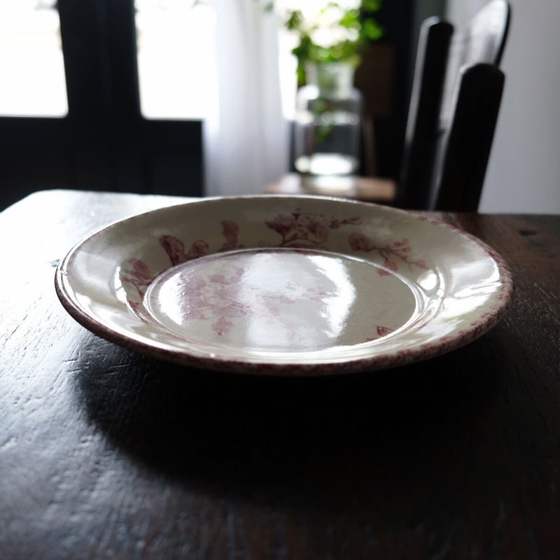 ジアン Fleurs Normandes 平皿 アンティーク 140007 | jinen_a