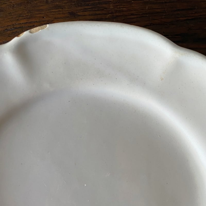 ムスティエ 花リム 皿 アンティーク 050479 | jinen_antique