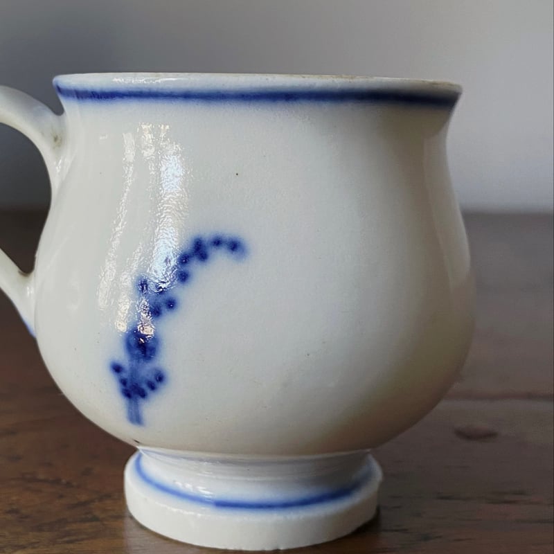 Tournai トゥルネー 磁器 カップ クリームポット 小枝柄 カップ 