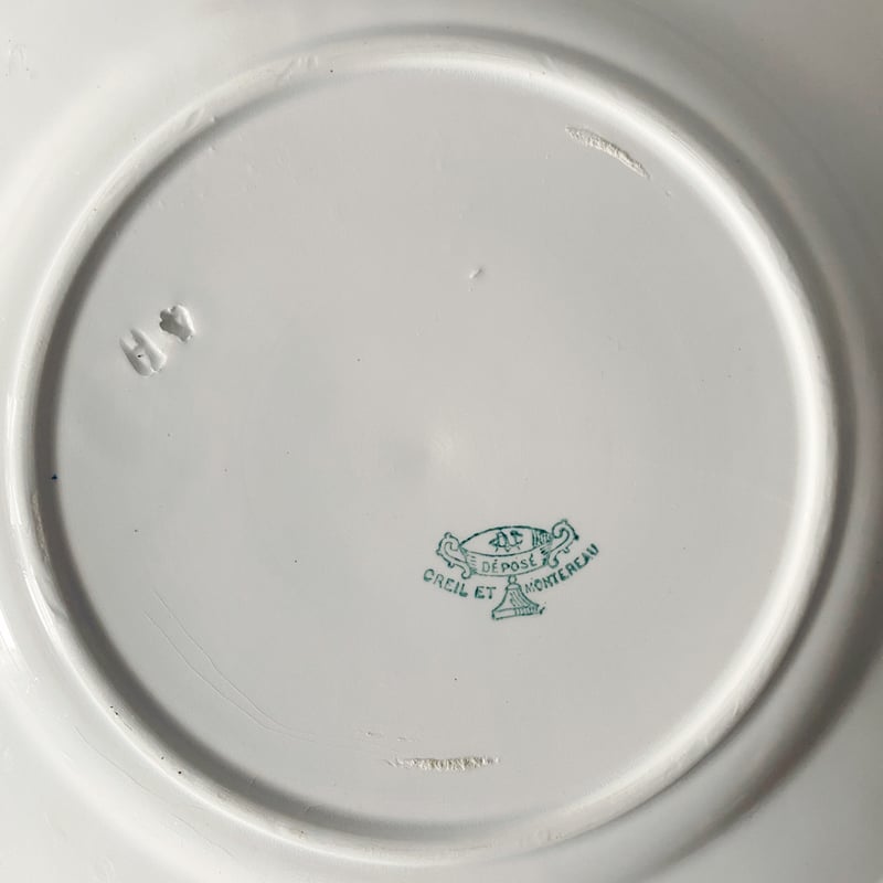 クレイユ&モントロー Creil&Montereau Fraise 彩色 いちご クレイユ&モントロー Creil&Montereau Fraise 彩色 いちご