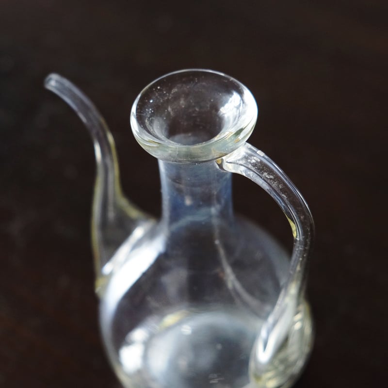 18世紀 吹きガラス ビュレット ピシェ フランス アンティーク 0501576