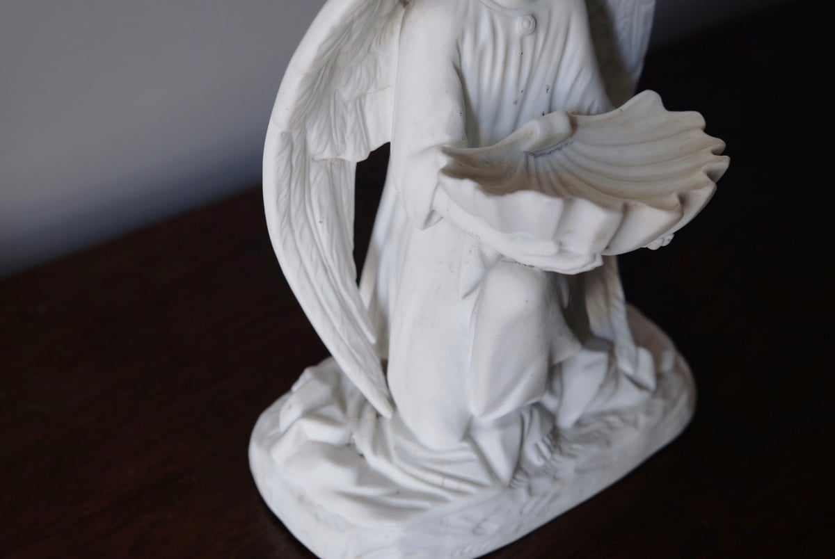 石膏 天使 像 フランス アンティーク | jinen_antique 石膏 天使 像 フランス アンティーク | jinen_antique
