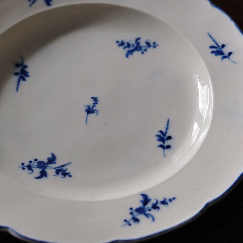 アラス ARRAS ブランディーユ 小枝柄 平皿 フランス アンティーク