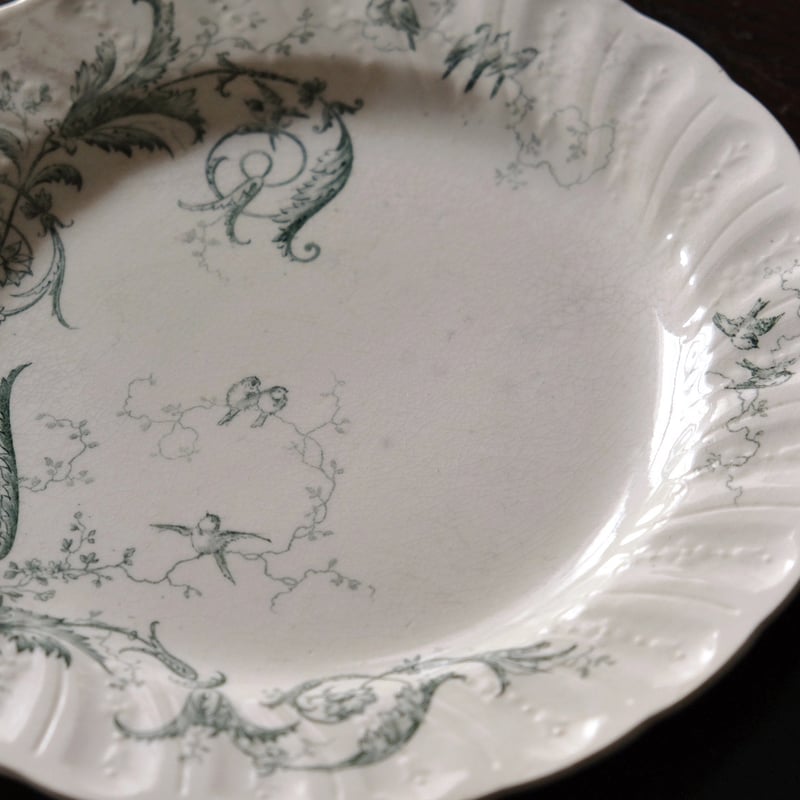 Gien Rinceaux ジアン ランソー 平皿 ディナー φ23.8cm フランス Gien Rinceaux ジアン ランソー 平皿 ディナー φ23.8cm フランス