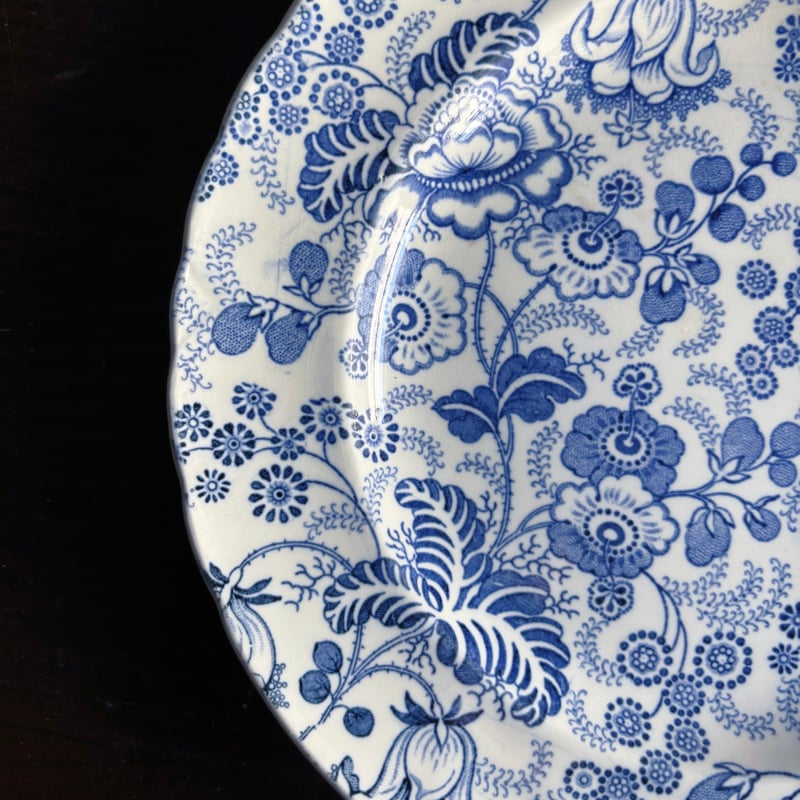 J.Vieillard&Cie/Bordeaux ボルドー タピスリー 平皿 φ20.6cm