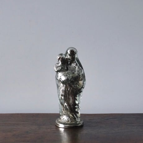 ♥値下げ！マリア様　マリア像　ガラス工芸　キリスト教　アンティーク　レトロ ♥値下げ！マリア様 マリア像 ガラス工芸 キリスト教 アンティーク