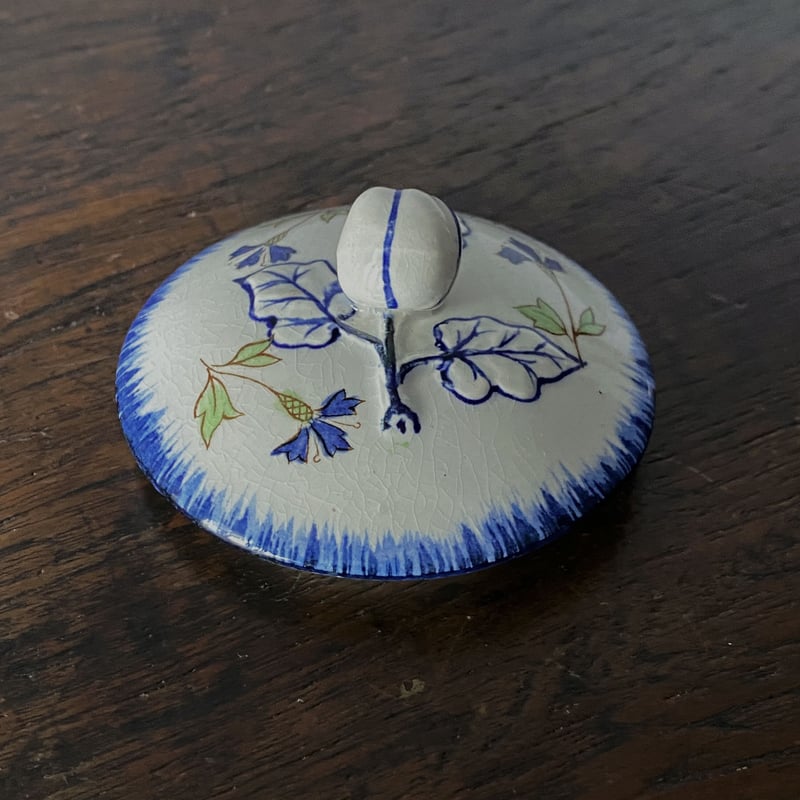 クレイユモントロー Creil&Montereau 矢車菊 クリームポット ディ