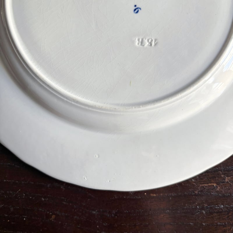 J.Vieillard&Cie/Bordeaux ボルドー タピスリー 平皿 φ20.6cm