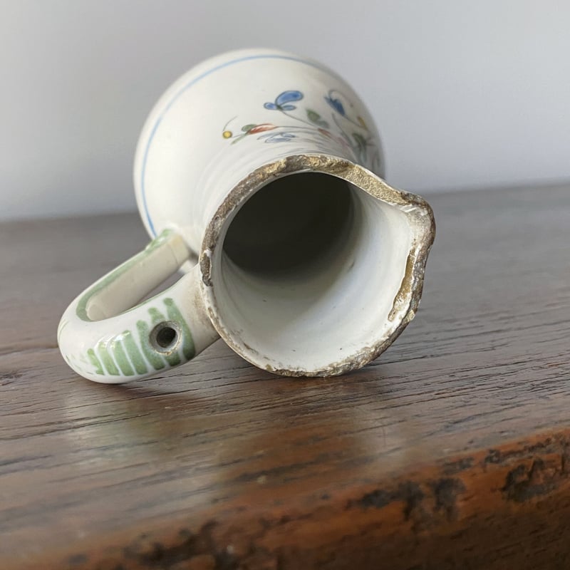 オイルピシェ 花柄 フランス アンティーク 0501476 | jinen_antique