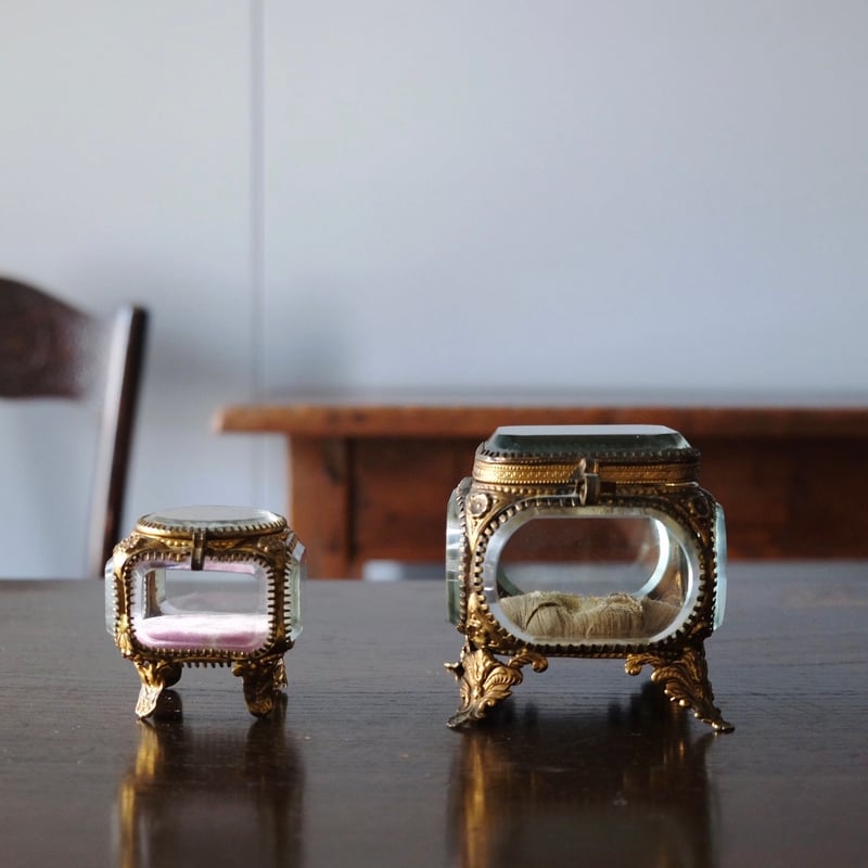 アンティーク　ビンテージ　ジュエリーケース 凱旋門 フランスアンティーク ジュエリーケース ジュエリー