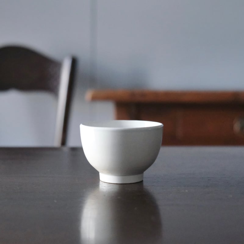 GIEN ジアン プチ ボウル カップ 白 h4.9cm フランス アンティーク b