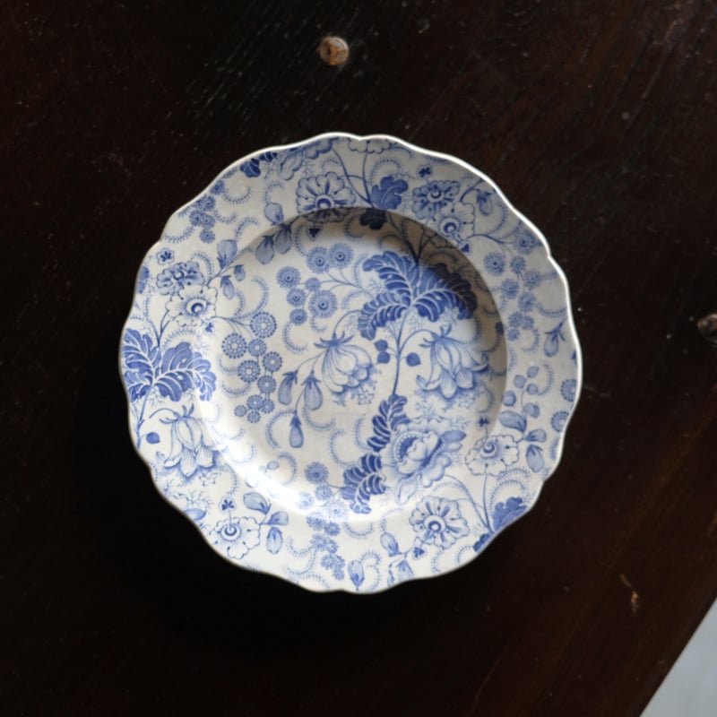 David Johnston Bordeaux ボルドー タピスリー 平皿 φ19.2cm フ