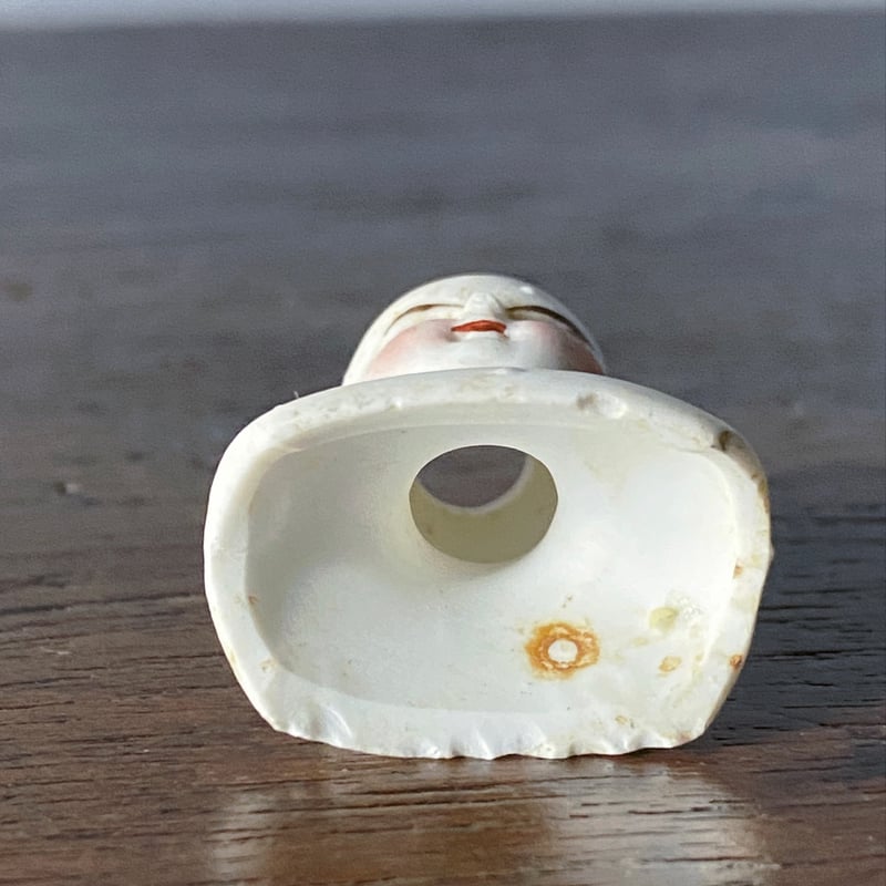 19世紀 小さな ビスク ヘッド h3.5cm ドール フランス 19世紀 小さな ビスク ヘッド h3.5cm ドール フランス