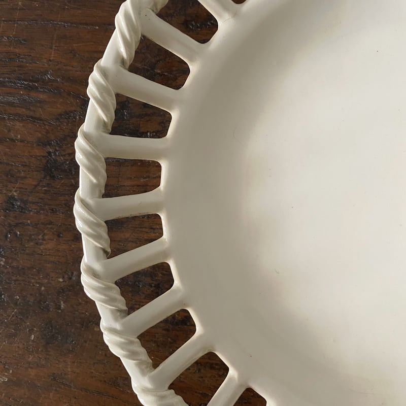 フランス製アンティーク（150年以上）皿「FF」6枚セット