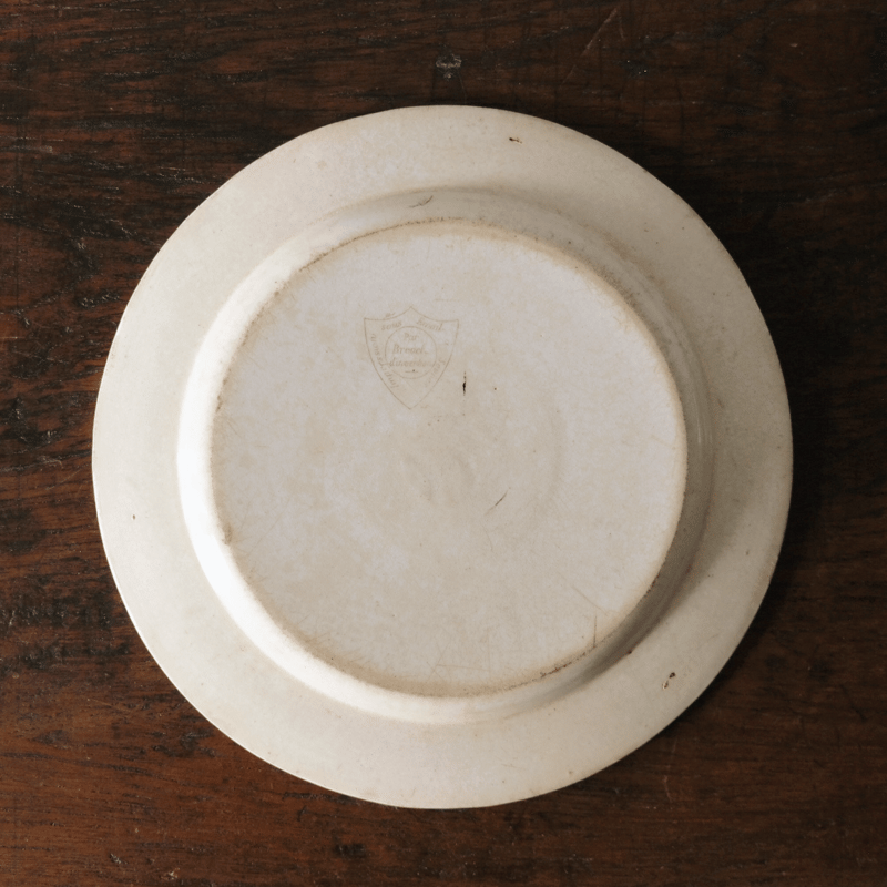 セーブル Sevres φ21.4cm グリザイユ デザート皿 ファイアンスフィーヌ