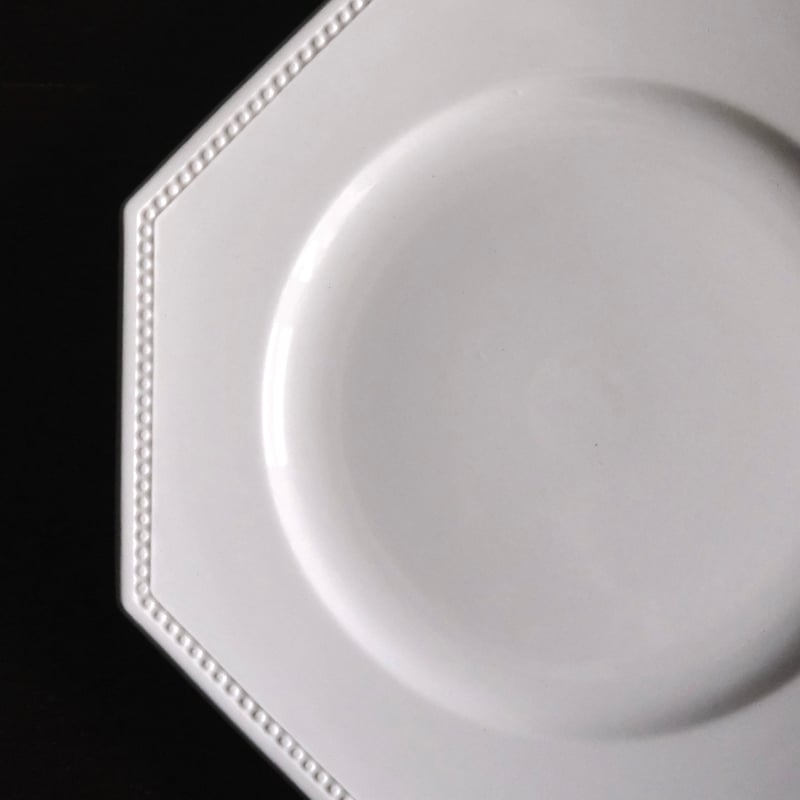 サルグミンヌ_オクトゴナル平皿_フランスアンティーク_024 Digoin & Sarreguenines ディゴワン サルグミンヌ オクトゴナル 平皿 フ