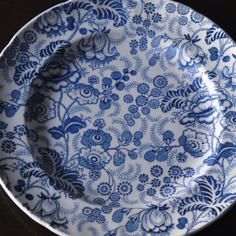 J.Vieillard&Cie/Bordeaux ボルドー タピスリー 平皿 φ20.6cm