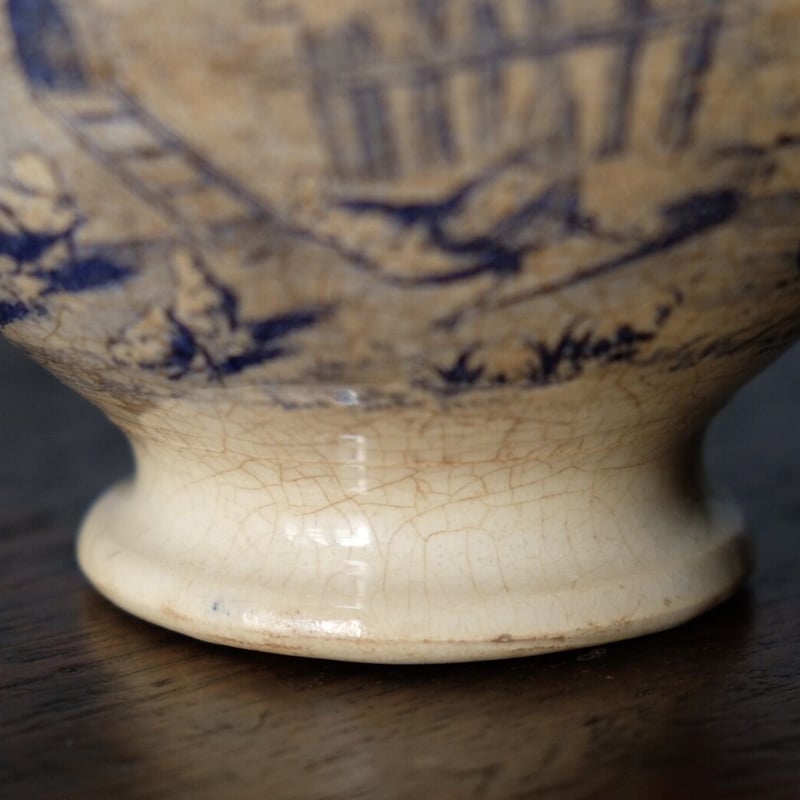 クレイユ＆モントロー 1800年後期 カフェオレボウル アンティーク