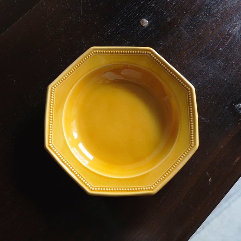 ピション オクトゴナル 深皿 フランス ヴィンテージ 0501132 a