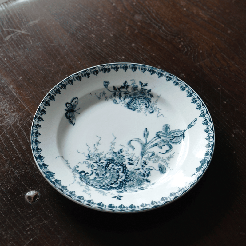 サンタマン LOUIS XV ルイ15世 平皿 リム皿 φ19.3cm