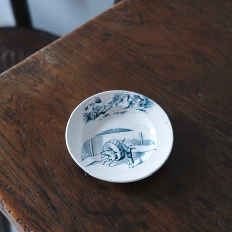 フランスアンティーク ディネット 小鳥のスーピエール＆プレート