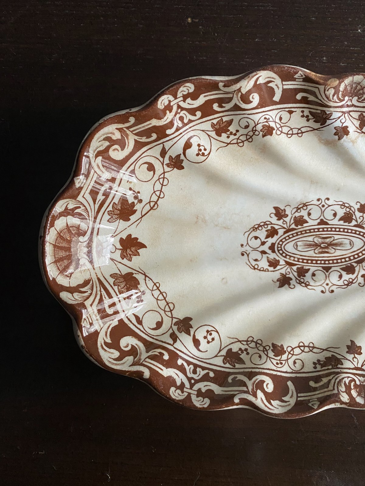 フランスアンティーク ヴィエイヤール ボルドー ラヴィエ シェル