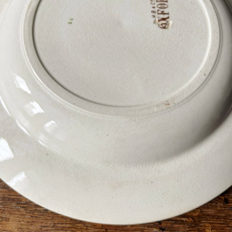 HB&Cie ショワジールロワ Oxford オックスフォード 深皿 手彩色 φ24