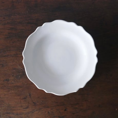 Émile Tessier エミールテシエ マリコルヌ窯 リム皿 セミクルーズ 深皿 平皿 φ23.2cm ビンテージ フランス アンティーク  a 0502106