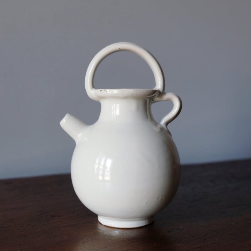 Moustiers ムスティエ 白 錫釉 ガーグレット ピシェ フランス