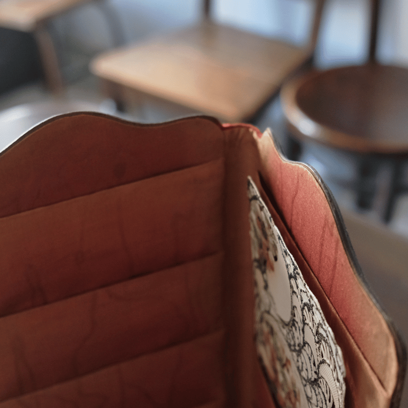 レター フォルダー スタンド 木製 フランス アンティーク 050106