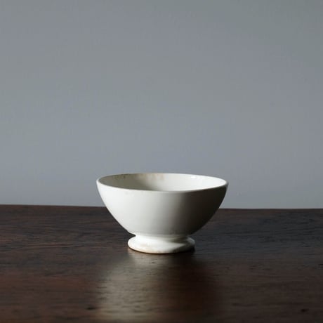 ディゴアン&サルグミンヌ 白カフェオレボウル アンティーク 050504