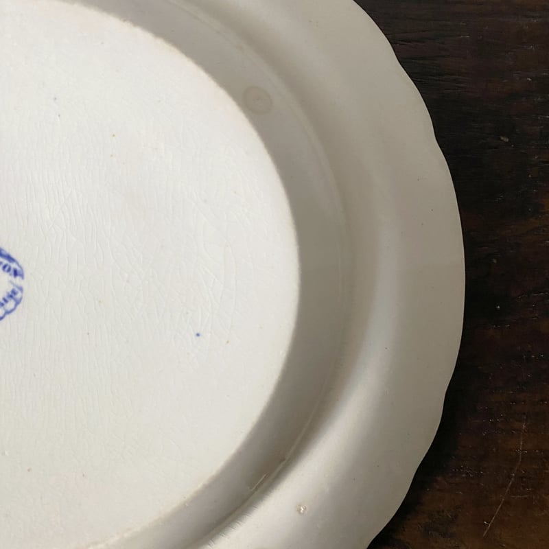 David Johnston Bordeaux ボルドー タピスリー 平皿 φ22.8cm フ