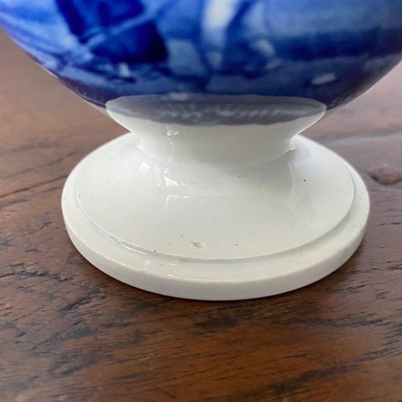 小さめ ゴブレット型陶器 シュクリエ ドラジョワー h8cm アンティーク