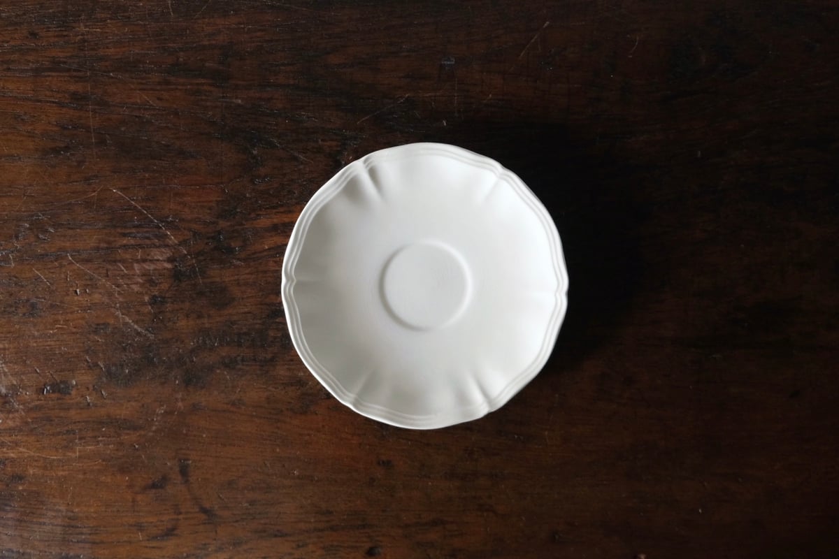 短期出品 美品 サルグミンヌ 花リム ラヴィエ フランスアンティーク 極美品】フランスアンティーク サルグミンヌ 花リム ラヴィエ